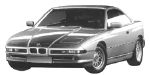 BMW E31 B00BA Fault Code